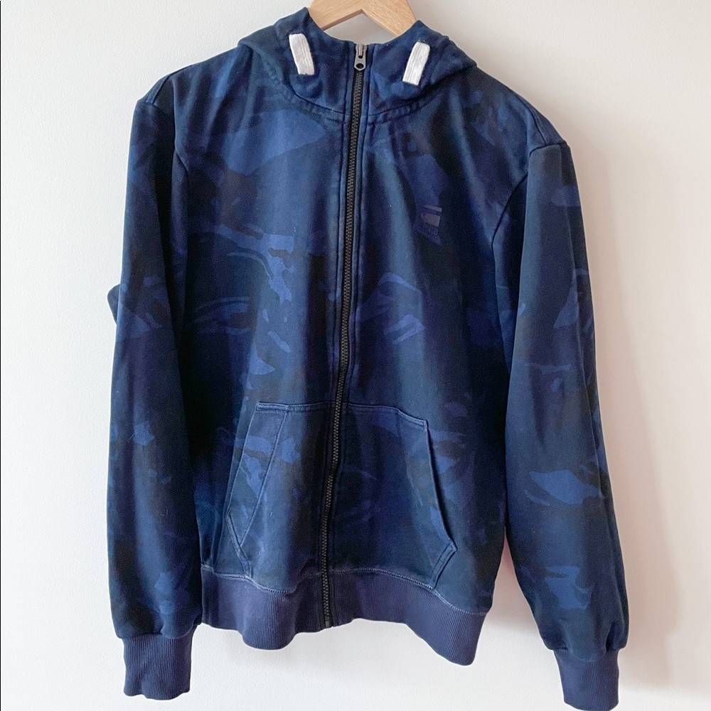 G-Star Raw camo zip hoodie